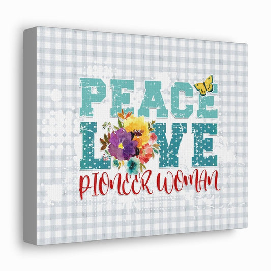 Pioneer  Sweet Romance Peace Love Pioneer Woman Digital Art