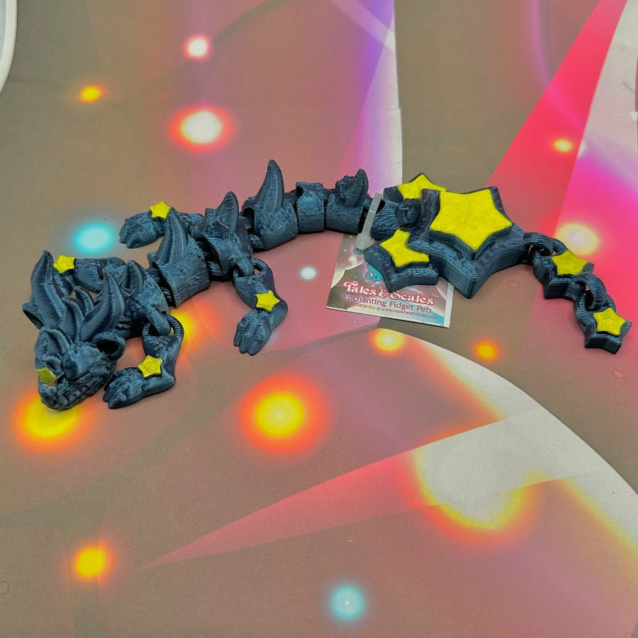 Night Sky Dragon Collectable Fidget Sensory Toy
