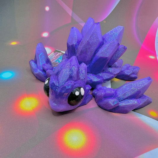 Purple Gem Turtle Collectable Fidget Sensory Toy