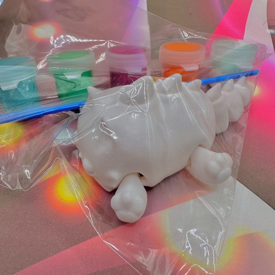 Paint Your Own Pet - Kittysaurus Collectable Fidget Sensory Toy