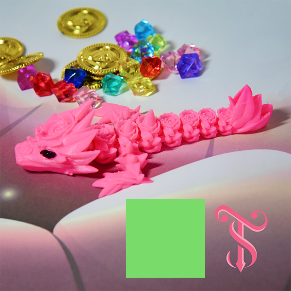 Rose Dragon Classroom Management Desk Pets at Tales & Scales Shoppe at More Heart Studio