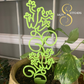 Green Frog Tall Plant Pal 3d Printed Indoor Trellis | More Heart Studio