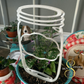 Country Farmhouse Mason Jar Plant Pal 3d Printed Indoor Trellis | More Heart Studio