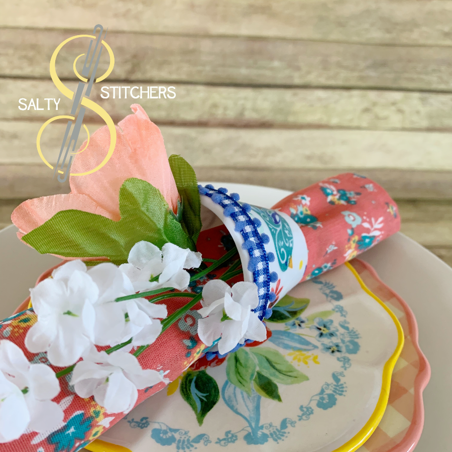 3D Printed Faux Terra Cotta Pot Pioneer Woman Mazie Napkin Ring | Salty Stitchers at More Heart Studio