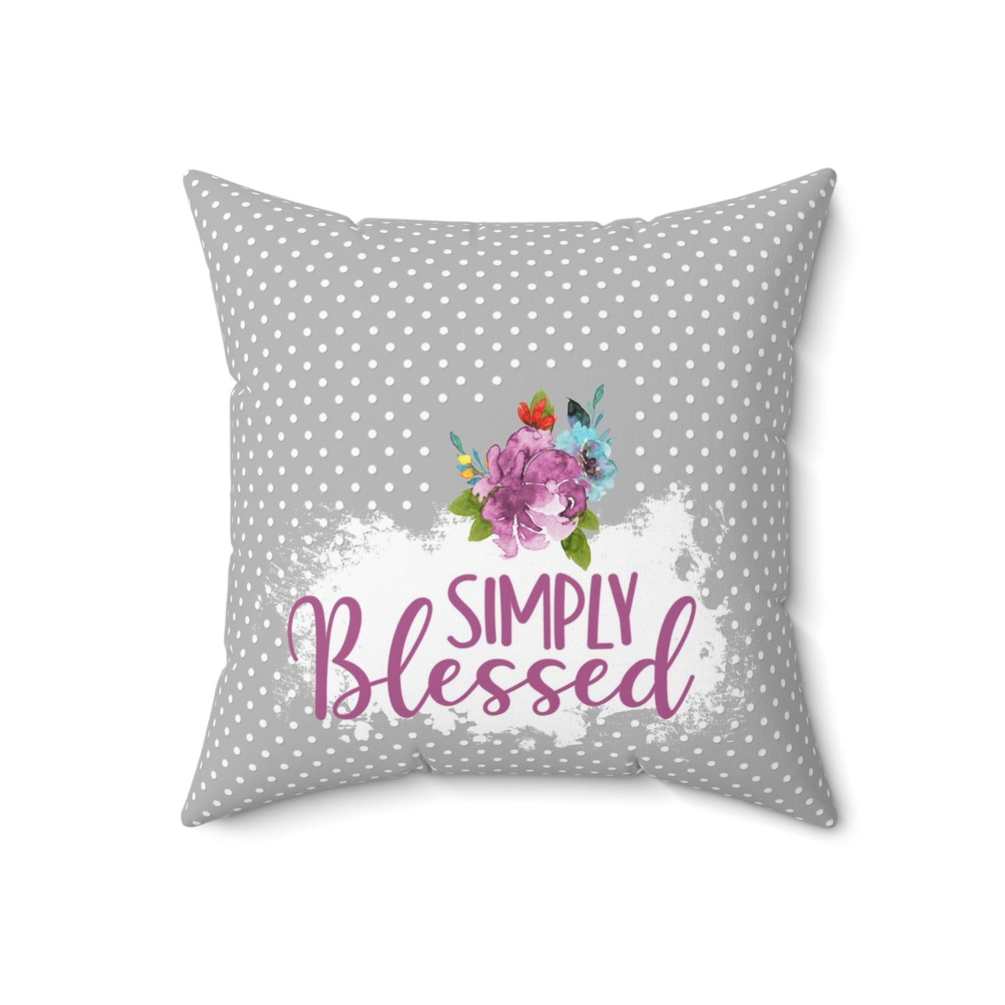 Pioneer Sweet Romance Simply Blessed Decorative Accent Throw Pillow