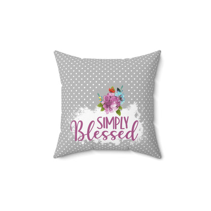 Pioneer Sweet Romance Simply Blessed Decorative Accent Throw Pillow