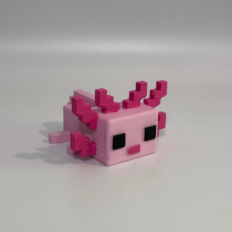 PC14 Minecraft Axolotl Figurine Pop Culture