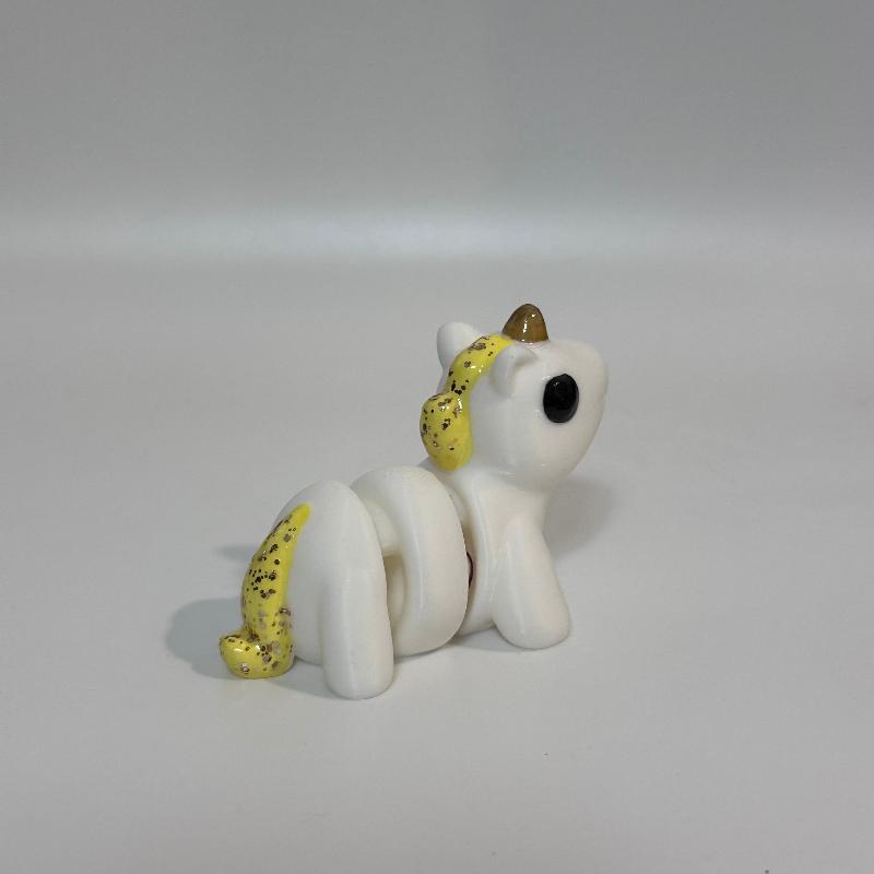 M57 White Yellow Unicorn Fantasy