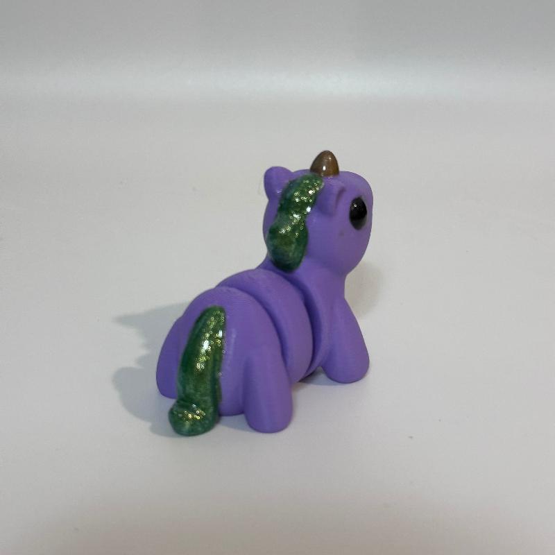 M54 Purple Green Unicorn Fantasy