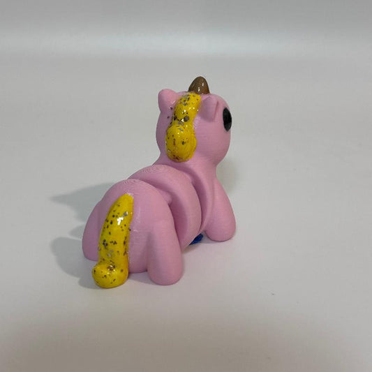 M47 Pink Yellow Unicorn Fantasy