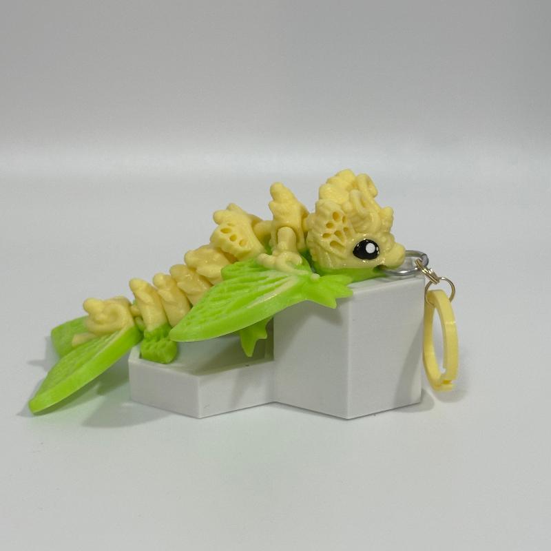 E46 Yellow Butterfly Wyvern Dragon