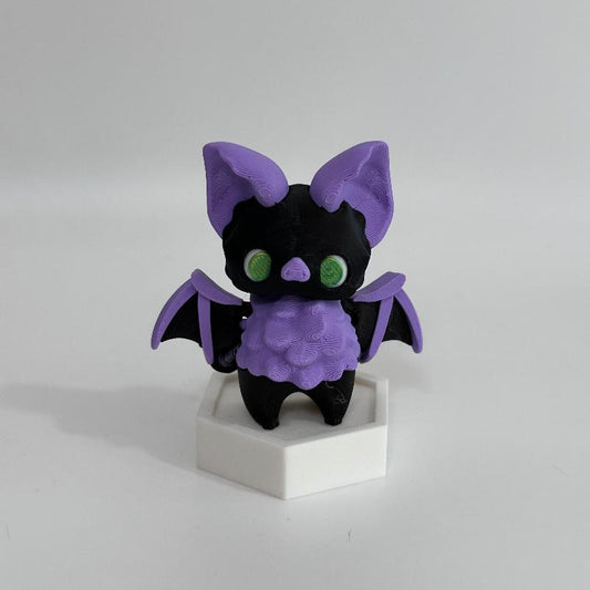 SP28 Black Purple Bat Pixie Spooky Fidget