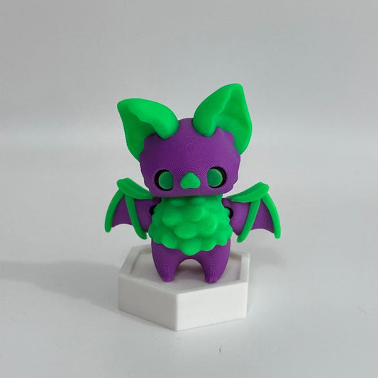 SP26 Green Purple Bat Pixie Spooky Fidget